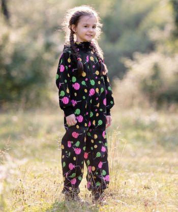 Waterproof Softshell Overall Comfy Lollipops Jumpsuit
